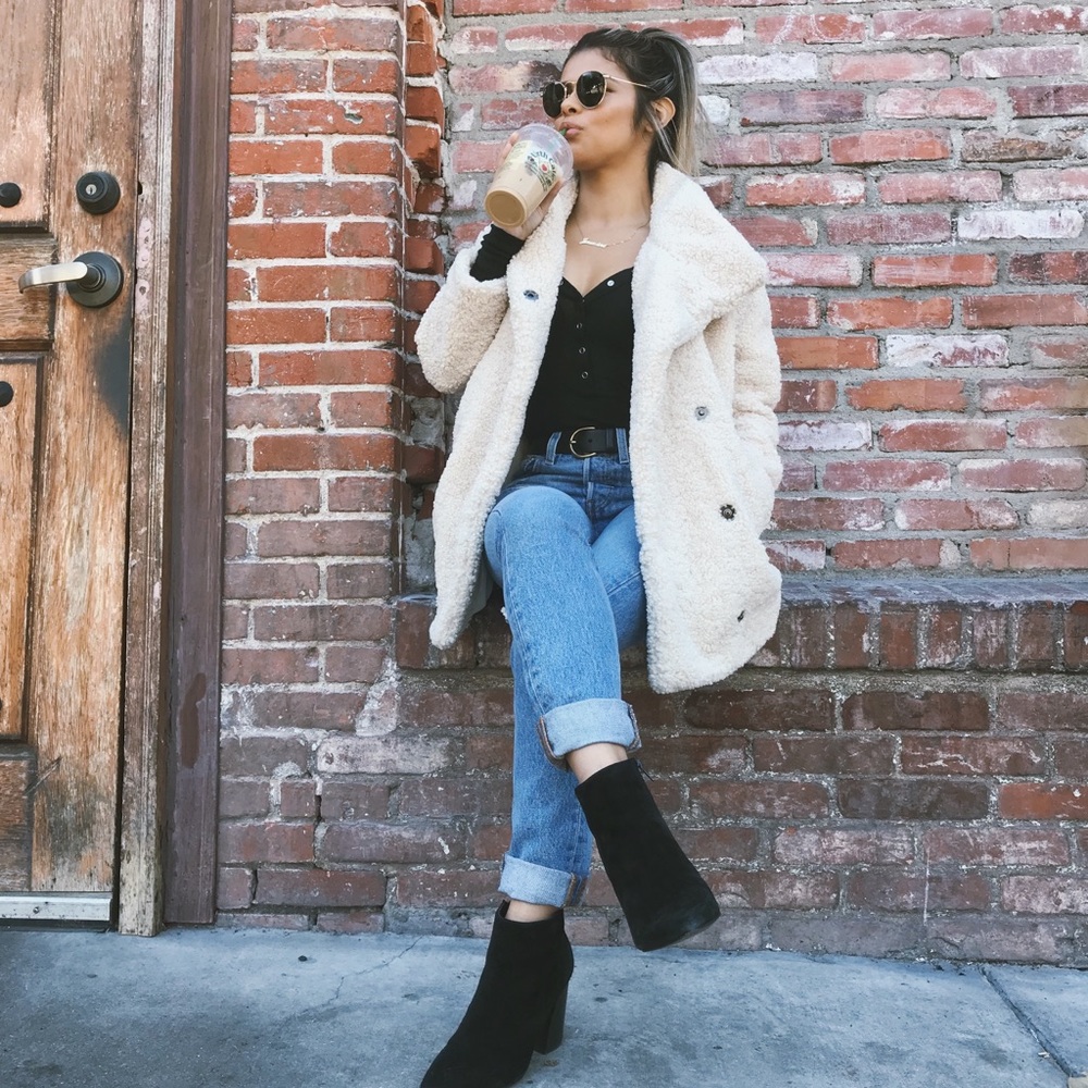 Banana Republic Teddy Coat